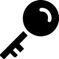 Iconic Key Icon Design vector