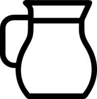 Jug Icon Symbol Set vector