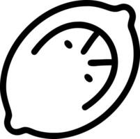 Natural Lemon Icon Representation vector