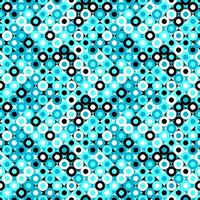 Abstract geometric mosaic pattern background design vector