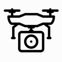 Camera Drone Icon vector