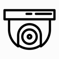 Camera Security Indoor Icon vector