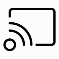 Broadcast Device Icon vector