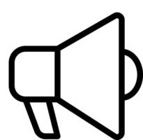 Megaphone Device Icon vector