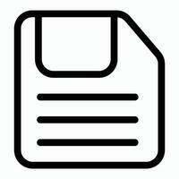 Clipboard Save Data Icon vector