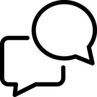 Conversation Talk Icon vector