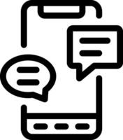 Conversation Chat Icon vector