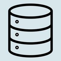 Storage Server Icon vector