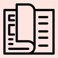 Magazine Book Icon vector