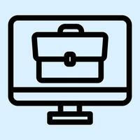 Portfolio Server Icon vector