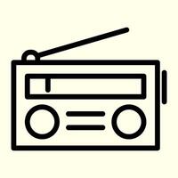 Radio Device Icon vector