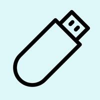 Usb Flash Disk Icon vector