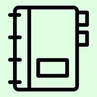 Journal Notebook Icon vector