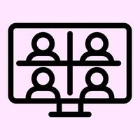 Conversation Group Chat Icon vector