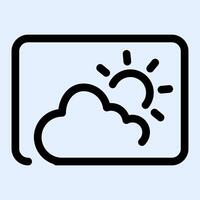 Weather Monitoring Icon vector
