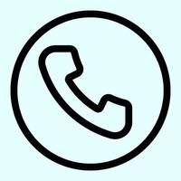 Phone Button Icon vector