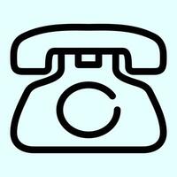Telephone Address Icon vector