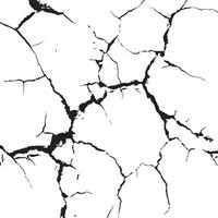Shattered Ice Grunge Texture Template for Cold and Fragmented Designs vector