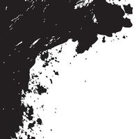 Messy Paint Roller Grunge Effect Template for Bold and Artistic Designs vector