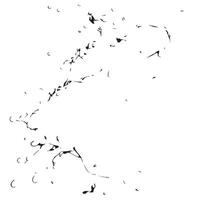 Rough Ink-Splattered Grunge Background Template for Bold Artwork vector