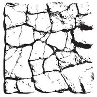 Ancient Stone Wall Texture vector