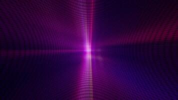 Neon Led lights abstract background with colorful light waves, streaks and flares. This dynamic energetic VJ music background animation is full HD and looping. video
