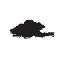 Streaked Cloudy Brush Stroke vector