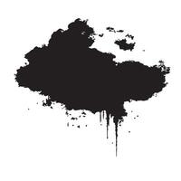 Textured Misty Cloud Brush vector