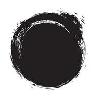 Calligraphic Enso Brush Design vector