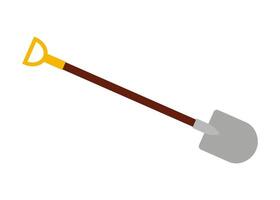Gardening tool designed for digging and planting in various outdoor settings vector