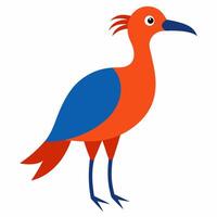 Elegant Bird Icon Digital and Print Use vector