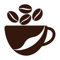 Coffee Mug Logo Design and Beverage Branding Illustration vector