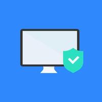 How to protect your computer from viruses and malware vector