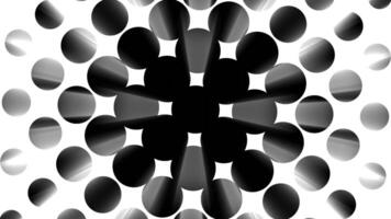 Halftone Circular Transition Mask with Many Dots video