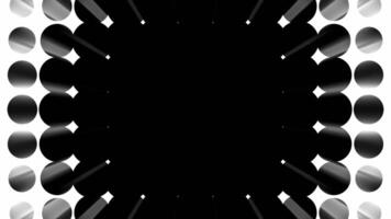 Halftone Circular Transition Mask with Circles video