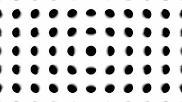 Halftone Black and White Transition Mask with Light Rays video