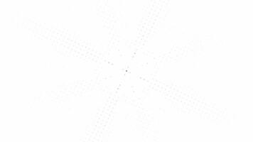 Black and White Halftone Circular Transition Mask with Light Rays video