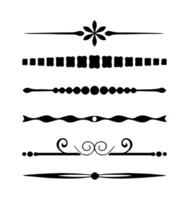 decorative vintage frame and border art on white background vector