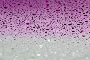Rain droplets with customizable space for text or ideas photo