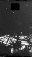 Super 8 mm Film grain Dust and Scratches.Retro template. Opacity or screen mode usage for overlay your . Negative film video