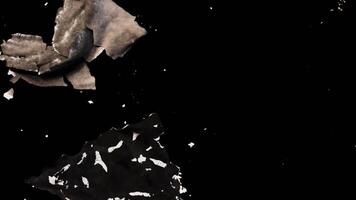 An Abstract Dark Texture enhanced with dust and debris Elements for old film transitions video