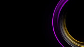 Abstract Light Lines on a Dark Background, showcasing modern artistic expression and creativity video
