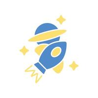 Space Exploration icon.Editable stroke.linear style sign for use web design,logo.Symbol illustration. vector