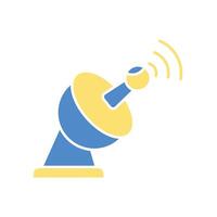 ground station icon.Editable stroke.linear style sign for use web design,logo.Symbol illustration. vector