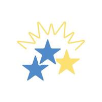 Star icon.Editable stroke.linear style sign for use web design,logo.Symbol illustration. vector