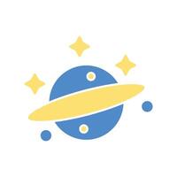 Planet icon.Editable stroke.linear style sign for use web design,logo.Symbol illustration. vector