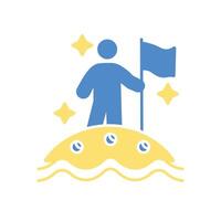 stargazing icon.Editable stroke.linear style sign for use web design,logo vector
