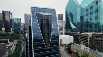 A large building with a triangular shaped roof video