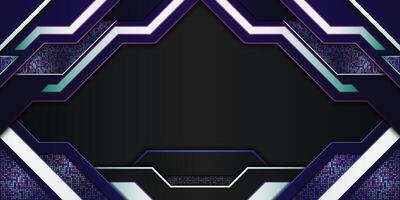 Modern technology background vector
