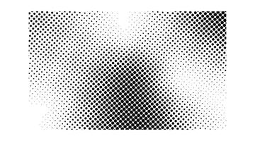 Halftone wave dotted textured design with an abstract gradient vector